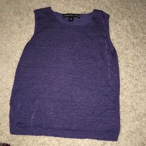 Sweater tank top